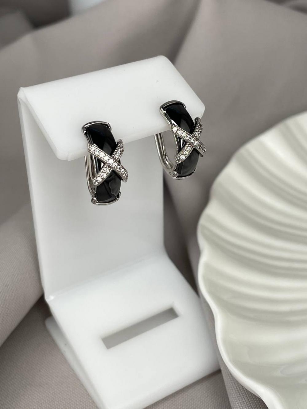 Керамические серьги